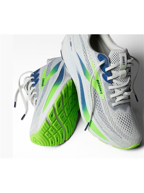 ghost BROOKS | 1104421D454OYSTER/BEACON BLUE/GECKO